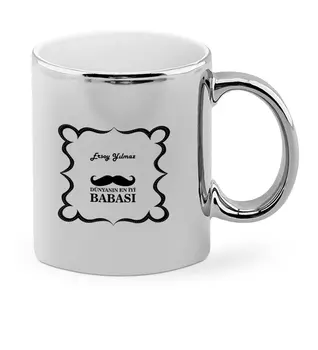 

Father's Day Custom World 'S Best Father Chrome Mug Cup-5