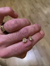 Stud Stud-Earrings Zircon Crown Fashion Jewelry Classic Small Gold-Color Women for Crystal