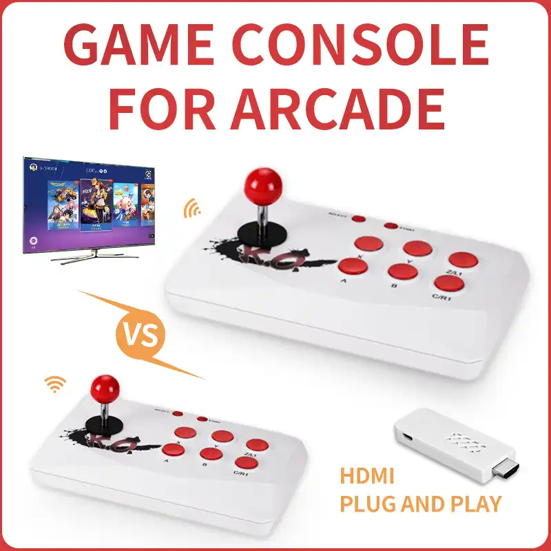 ビデオゲームコンソールのhdmi Hdワイヤレスレトロテレビゲームプレーヤーのための1798ゲームアーケードジョイス子供ギフト ビデオゲーム用コンソール Aliexpress