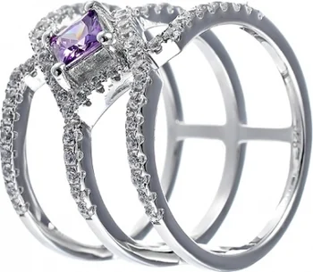 

Jay VI ring with cubic zirconia