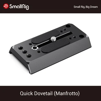 

SmallRig Quick Release Dovetail Plate (Manfrotto) For Tripod/Dslr Camera Plate Kit - 1280