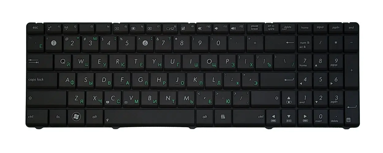 Клавиатура для ноутбука Asus K52N без рамки | Компьютеры и офис