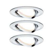 93434 Светильник встраиваемый, комплект EBL Nova LED 3x6,5 GU10