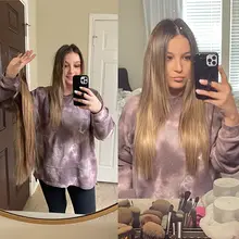 VeSunny-extensiones de cabello humano de Halo, cable de pesca Invisible, trama de cabello rubio, cinta para la cabeza con cables, extensiones de cabello de Halo, hecho a máquina, Remy