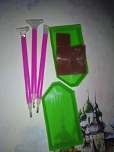 Multi-función de herramientas de pintura de manualidades de diamantes Kits punto de pintura de bordado accesorios punto perforadora adhesiva pluma conjunto de herramientas