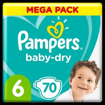 

Pampers Baby-Dry Size 6, 70 diapers