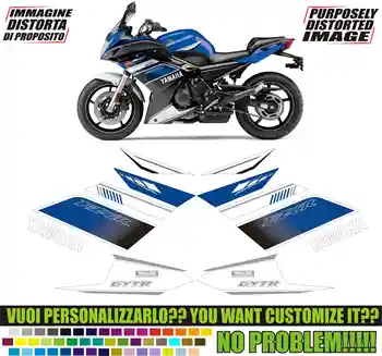 

FZ6R 2013 STICKERS ADESIVI DECAL SET KIT