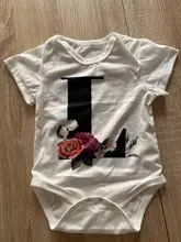 Ropa estampada con letras para bebé, mono de una pieza para bebé, Camiseta divertida y cómoda