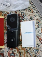 Tuya-timbre de puerta inalámbrico con cámara de seguridad para exteriores, timbre inteligente con WiFi, 1080P, alarma PIR con visión nocturna