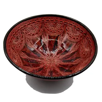 

Salad Bowl Fruit Bowl Centerpieces Morocco Ceramic Terracotta 0908190900