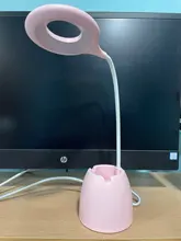 Bracket-Pen-Holder Desk-Light Table-Lamp Dimming Touch-Night-Light Learning-Multi-Function