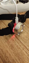 Headlamp Mini Flashlight Torch-Head Usb Rechargeable Portable Have-Battery-Red/white