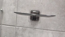 1PC jabón de baño ducha plato de caja bandeja de placa de almacenamiento funda, soporte montado en la pared jabón titular de contenedor de los organizadores