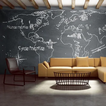 

Wall Mural XXL-small and large travel (Swedish language)-550x270 cm