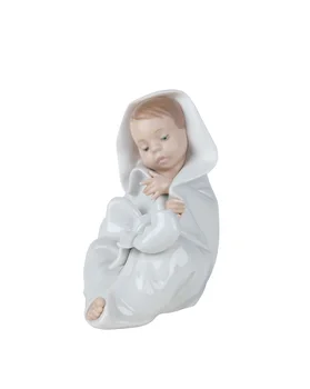 

NAO Figure I 'Ve Arrived!. Sculpture Decoration Baby Birth. Baby Porcelain