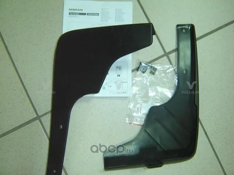 KE788EM085 Nissan БРЫЗГОВИКИ ПЕРЕДНИЕ TIIDA / MUDGUARD FR