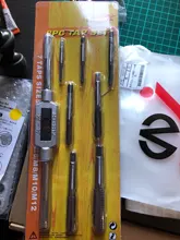 Drill-Set Hand-Tapping-Tools Screw-Thread Metric M3-M12-Tap Twist 6/8/9pcs