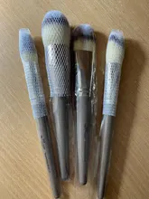 Anmor-Juego de brochas de maquillaje, para base de sombra de ojos, colorete en polvo, delineador de ojos, pestañas, labios, herramienta cosmética, 4-16 Uds.
