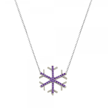 

Silver 925 Sterling Snowflake Pendant