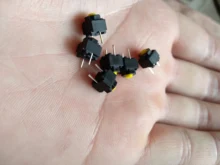 Mouse-Button Wired Micro-Switch Yellow Wireless-Mouse 10pcs 6--6--7.3mm