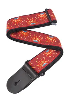 

50e09 cloth belt for guitar, Sun pattern, Planet Waves