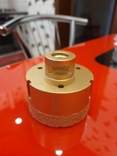 SHDIATOOL-broca de perforación de diamante de secado al vacío con soldadura, brocas de sierra, cortadora de orificios en baldosas de cerámica, mármol, porcelana, 1 ud.