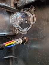 Interruptor de botón de Reinicio de Metal para PC, reinicio LED, 12mm, 16mm, 19mm, 22mm, con Cable de placa base de 60cm, interruptor de alimentación para PC