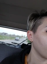 Pendiente de cartílago falso para mujeres y hombres, Clips de oreja sin Piercing, de hojas doradas, joyería, regalos al por mayor