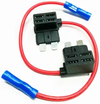 

2 Pieces ADD Standard Piggy-Back Blade Fuse Holder ATO ATC 12v 24v