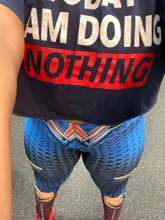 De moda azul tibetano capitán lucha Leggings de entrenar con aumento Slim de cintura alta Jeggings mujer Sexy ropa deportiva pantalones de entrenamiento