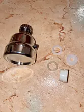 Rotating-Nozzle Faucet Diffuser Splash Kitchen-Aerator Pressurized Tap Mixer for 3-modes/Pressurized/Splash/..