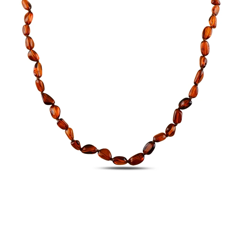 

Armagano Natural Baltic Amber 70cm Necklace