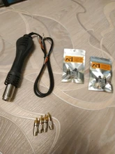 Pistola de calor para desoldar aire caliente, Mango para 858 858D 8858 8586 878A 878, herramienta de reparación de estación de soldadura de retrabajo