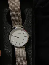 Japón Movimiento de Cuarzo de Alta Calidad 36mm hannah Martin Mujeres de Malla de Acero Inoxidable de Oro Rosa Damas Impermeable Reloj Dropshipping