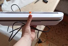 Máquina automática de envasado al vacío para el hogar, sellador eléctrico de alimentos al vacío con 10 Uds.