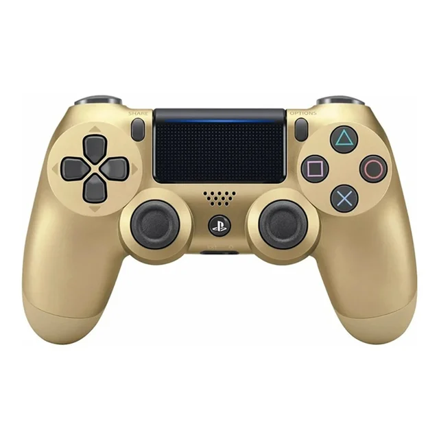 Gamepad wireless Bluetooth joystick for PS4 DualShock 4 v2 wireless (PS4/pc/iOS/Android) with shipping from Russia Gamepad playstation ps xbox series nintendo switch games game console for pc Golden