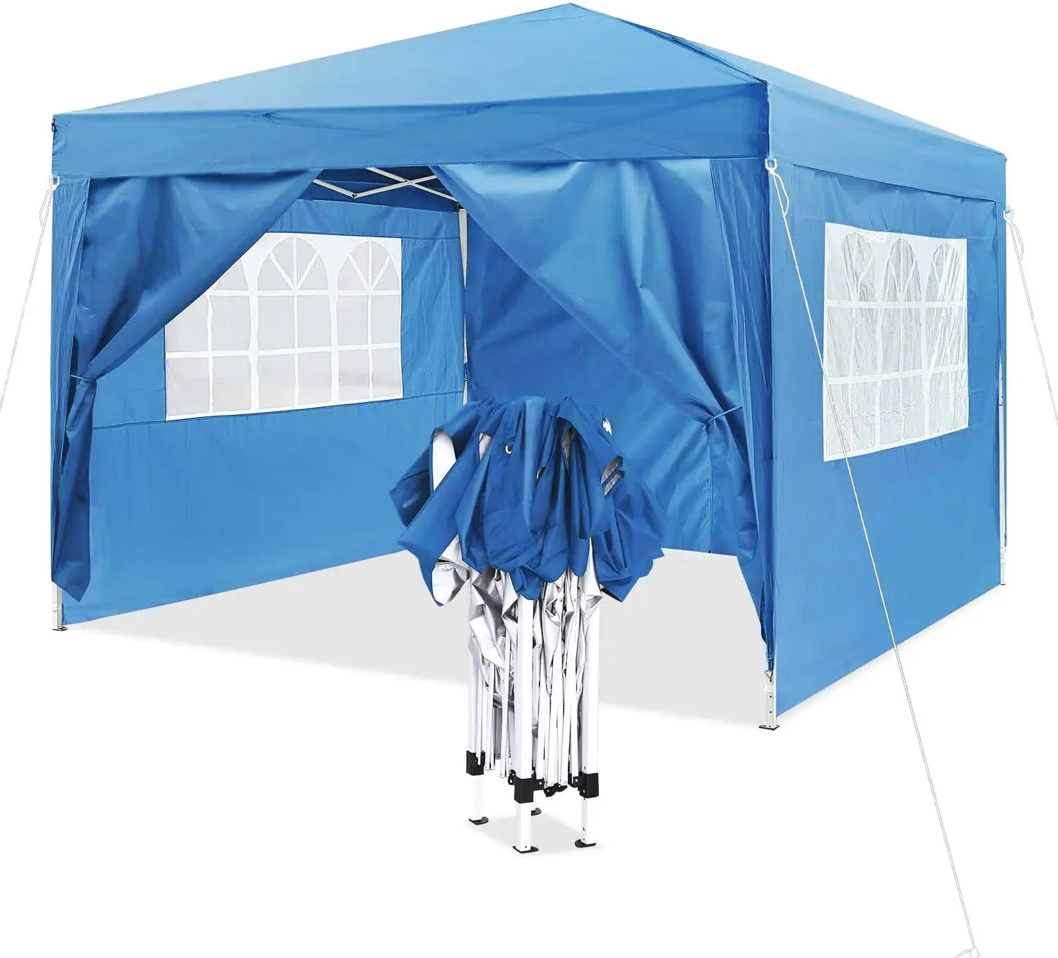 Cenador Plegable непроницаемый 3*3m защитный чехол для беседки UV 50 с 4 боковыми стенками |