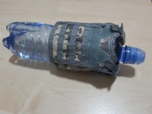 Chaleco táctico para botella de cerveza, Mini chaleco militar en miniatura Molle, botella Personal, juego de bebidas, correas ajustables para el hombro