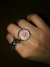 De moda de aleación de gota de aceite de amor Luna rayo anillos redondos dedo mujer anillos de joyería de mujer de boda regalos para fiesta