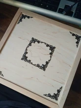 Brackets Notebook-Cover Decorative-Protector Furniture Photo-Frame Angle-Corner Metal