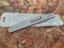 Lima de uñas en forma de media luna, pulidor lavable, lijar y pulir, pedicura, herramientas de arte de uñas, 1 ud.