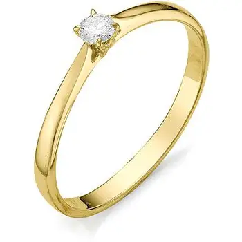 

Alcor ring with Diamond in Yellow Gold