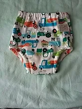 Orinal de algodón reutilizable para bebés, niños, infantes, pantalones de entrenamiento, ropa interior para recién nacidos, entrenamiento de inodoro, 1 ud.