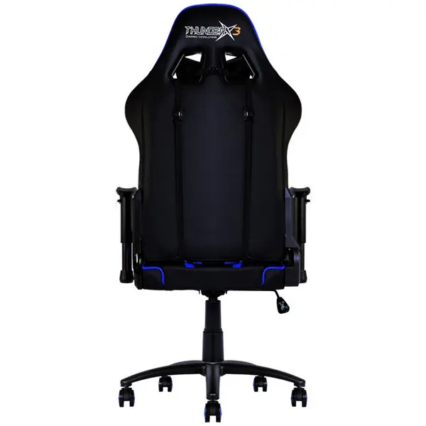 Кресло игровое Tacens THUNDERX3 TGC15BB Металл ПВХ черный синий