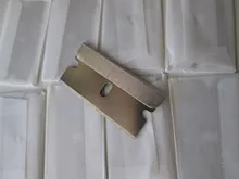 10 unids/lote cuchillas de acero inoxidable para iPhone iPad Samsung teléfono pantalla LCD removedor de pegamento Herramientas de limpieza (NO Mango)