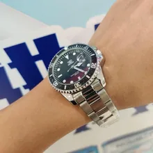 OLEVS-Reloj de pulsera de cuarzo para hombre, cronógrafo deportivo con correa de acero inoxidable, resistente al agua, masculino