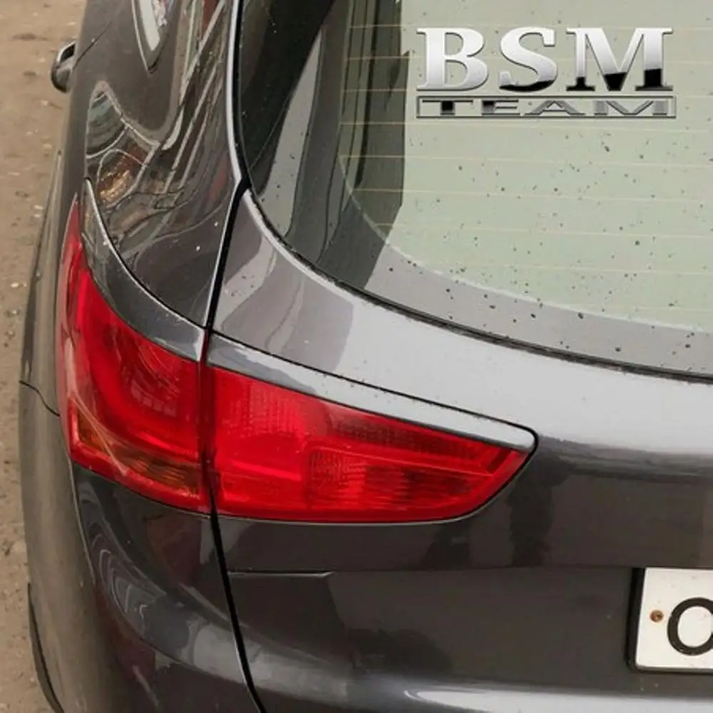 Реснички Накладки На Задние Фонари Kia Ceed 2 Киа Сид SW Универсал 2012 2018 Тюнинг