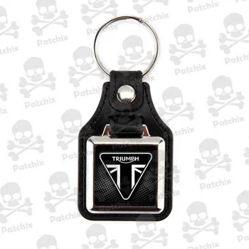 

TRIUMPH keychain key ring key chain Schlüsselring porte-cles portachiavi nickel Size: 60x38mm