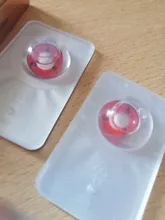 Lentes de contacto para Cosplay, lentillas de Color rojo y blanco para ojos de Halloween, 1 par