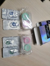 2 unids/par lentes de contacto de Color ojo 3 tono serie de lentes de contacto de Color de lente de contacto para cosméticos para ojos maquillaje de belleza